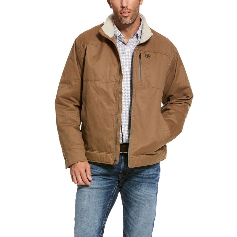Ariat Jacke Herren - Grizzly Canvas Braun ( EHGUL-6295 )